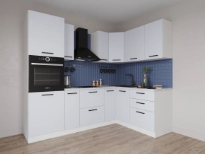 Кухонный гарнитур угловой Смоки 2400*1600 (Стол. 26мм) в Снежинске - snezhinsk.ok-mebel.com | фото