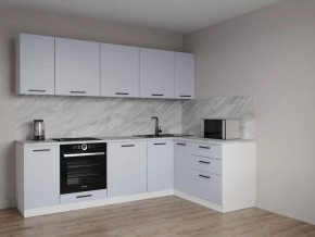 Кухонный гарнитур угловой Смоки 2600*1600 (Стол. 26мм) в Снежинске - snezhinsk.ok-mebel.com | фото