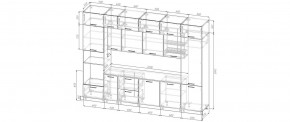 Кухонный гарнитур Умбра 3400 (Стол. 26мм) в Снежинске - snezhinsk.ok-mebel.com | фото 2