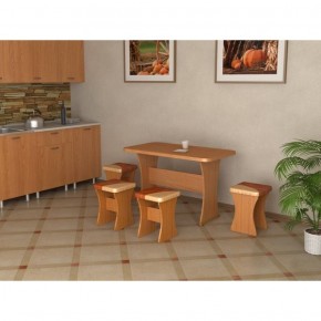 Кухонный стол и 4 табурета Титул в Снежинске - snezhinsk.ok-mebel.com | фото