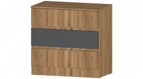 ЛЕНОРА Комод 3 ящика (графит) в Снежинске - snezhinsk.ok-mebel.com | фото