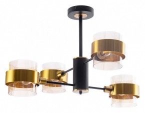 Люстра на штанге Arte Lamp Carlo A8205SP-4BK в Снежинске - snezhinsk.ok-mebel.com | фото
