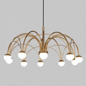 Люстра на штанге Eurosvet Ragno 90030/10 LED золото в Снежинске - snezhinsk.ok-mebel.com | фото 4