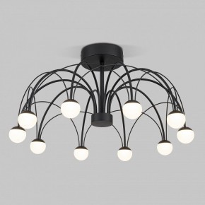 Люстра на штанге Eurosvet Ragno 90035/10 LED черный в Снежинске - snezhinsk.ok-mebel.com | фото 2
