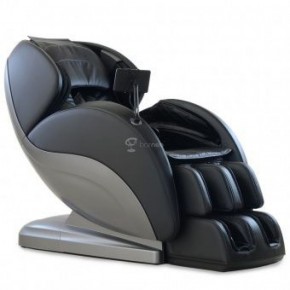 Массажное кресло PS6500 черно-серебряное в Снежинске - snezhinsk.ok-mebel.com | фото