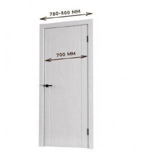 Межкомнатная дверь Bolivar Каньон браун (комплект) 700 в Снежинске - snezhinsk.ok-mebel.com | фото