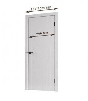 Межкомнатная дверь Bolivar Каньон браун (комплект) 900 в Снежинске - snezhinsk.ok-mebel.com | фото