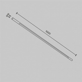 Модульный светильник Maytoni Basis C100CL-L1000-24W3-6K-BS в Снежинске - snezhinsk.ok-mebel.com | фото 6