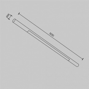 Модульный светильник Maytoni Basis C100CL-L500-12W3-6K-B в Снежинске - snezhinsk.ok-mebel.com | фото 5