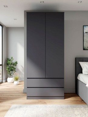 МОРИ МШ 900.2 Шкаф (графит) в Снежинске - snezhinsk.ok-mebel.com | фото 3