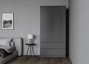 МОРИ МШ 900.1 Шкаф (графит) в Снежинске - snezhinsk.ok-mebel.com | фото 2