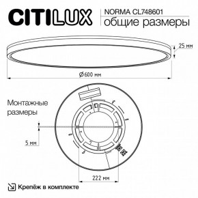 Накладной светильник Citilux Norma CL748601 в Снежинске - snezhinsk.ok-mebel.com | фото 11