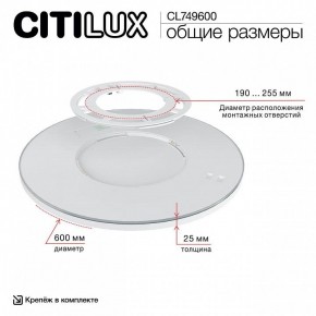 Накладной светильник Citilux NORMA CL749600 в Снежинске - snezhinsk.ok-mebel.com | фото 12