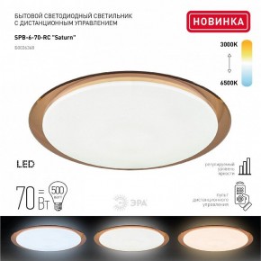 Накладной светильник Эра Классик SPB-6-70-RC Saturn (B) в Снежинске - snezhinsk.ok-mebel.com | фото 2
