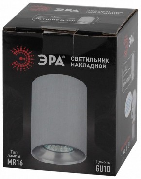 Накладной светильник Эра  OL1 GU10 SL/CH в Снежинске - snezhinsk.ok-mebel.com | фото 8