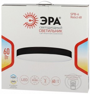 Накладной светильник Эра Relict Relict 48 Pult SPB-6-60-RC BK в Снежинске - snezhinsk.ok-mebel.com | фото 8