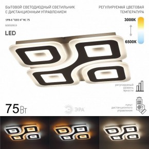Накладной светильник Эра  SPB-6 GEO 4 RC 75 в Снежинске - snezhinsk.ok-mebel.com | фото 2