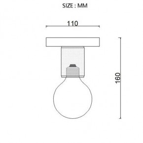 Накладной светильник Imperiumloft RH Utilitaire Socket 48,071 в Снежинске - snezhinsk.ok-mebel.com | фото 7