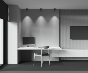 Накладной светильник Maytoni FOCUS LED C056CL-L12B2.7K-W-B в Снежинске - snezhinsk.ok-mebel.com | фото 5