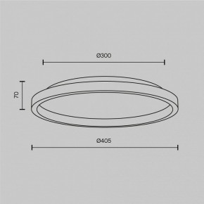 Накладной светильник Maytoni Orign MOD311CL-L27B3K в Снежинске - snezhinsk.ok-mebel.com | фото 3