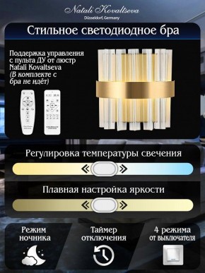 Накладной светильник Natali Kovaltseva ROYALTON LED LAMPS 81125/1W в Снежинске - snezhinsk.ok-mebel.com | фото 6