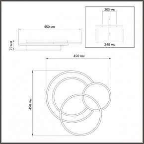 Накладной светильник Sonex Pine 7735/80L в Снежинске - snezhinsk.ok-mebel.com | фото 10