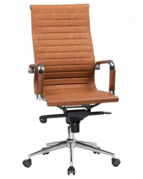Офисное кресло для руководителей DOBRIN CLARK LMR-101F светло-коричневый №321 в Снежинске - snezhinsk.ok-mebel.com | фото