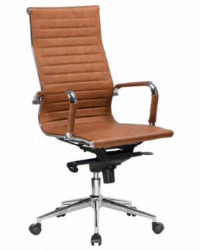 Офисное кресло для руководителей DOBRIN CLARK LMR-101F светло-коричневый №321 в Снежинске - snezhinsk.ok-mebel.com | фото 2