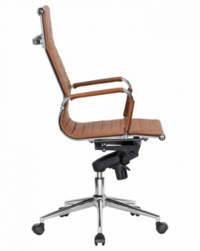 Офисное кресло для руководителей DOBRIN CLARK LMR-101F светло-коричневый №321 в Снежинске - snezhinsk.ok-mebel.com | фото 3