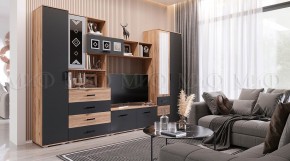 Пенал Белла (Сандал, Графит/Дуб крафт) в Снежинске - snezhinsk.ok-mebel.com | фото 5