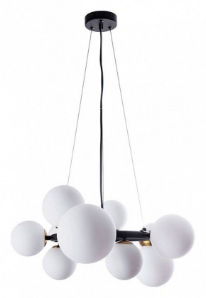 Подвесная люстра Arte Lamp Gemini A2243SP-10BK в Снежинске - snezhinsk.ok-mebel.com | фото 2