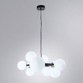 Подвесная люстра Arte Lamp Gemini A2243SP-10BK в Снежинске - snezhinsk.ok-mebel.com | фото 3