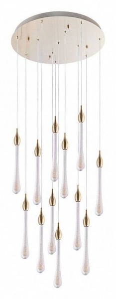 Подвесная люстра Arte Lamp Raindrop A1803LM-36PB в Снежинске - snezhinsk.ok-mebel.com | фото