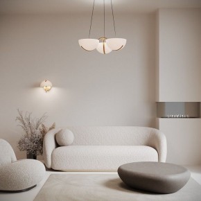 Подвесная люстра Eurosvet Emisfero 50083/3 LED золото в Снежинске - snezhinsk.ok-mebel.com | фото 4