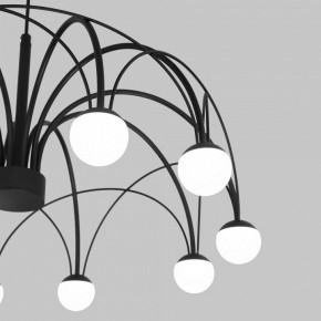 Подвесная люстра Eurosvet Ragno 90034/10 LED черный в Снежинске - snezhinsk.ok-mebel.com | фото 6
