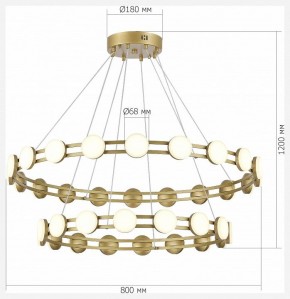 Подвесная люстра ST-Luce MONRO SL6610.203.36 в Снежинске - snezhinsk.ok-mebel.com | фото 4
