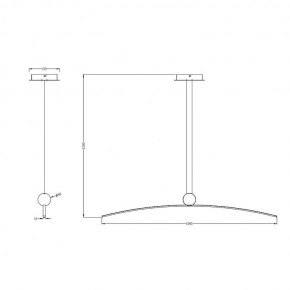 Подвесной светильник Arte Lamp Arno A3362SP-25BK в Снежинске - snezhinsk.ok-mebel.com | фото 3