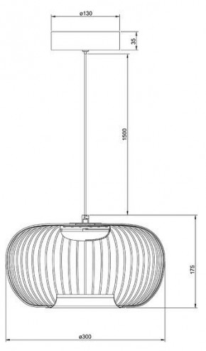 Подвесной светильник Arte Lamp Flare A3527SP-12BK в Снежинске - snezhinsk.ok-mebel.com | фото 3