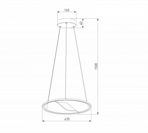 Подвесной светильник Eurosvet Occhio 40026/1 LED серый в Снежинске - snezhinsk.ok-mebel.com | фото 5