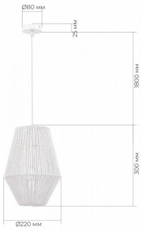 Подвесной светильник EVOLUCE ETTAN SLE6025-513-01 в Снежинске - snezhinsk.ok-mebel.com | фото 6