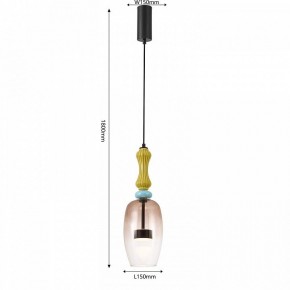 Подвесной светильник Favourite Dolci 4463-1P в Снежинске - snezhinsk.ok-mebel.com | фото 5