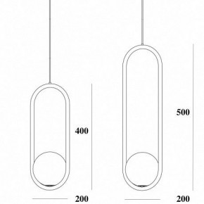 Подвесной светильник Imperiumloft Matthew McCormick hoop HOOP-B01 в Снежинске - snezhinsk.ok-mebel.com | фото 7