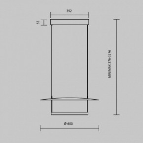 Подвесной светильник Maytoni Ambience MOD280PL-L30B3K1 в Снежинске - snezhinsk.ok-mebel.com | фото 4