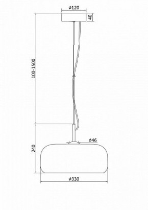 Подвесной светильник Maytoni Madmen MOD127PL-L6SG в Снежинске - snezhinsk.ok-mebel.com | фото 3