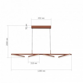 Подвесной светильник ST-Luce EUCLIDICS SL1018.603.04 в Снежинске - snezhinsk.ok-mebel.com | фото 6
