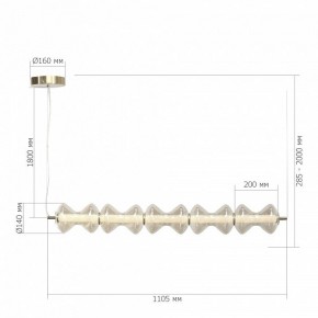 Подвесной светильник ST-Luce SPINE SL6136.243.01 в Снежинске - snezhinsk.ok-mebel.com | фото 5