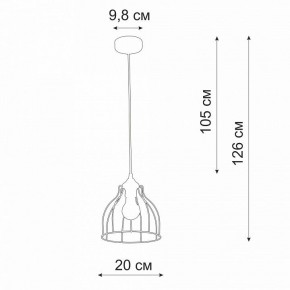 Подвесной светильник Vitaluce V3102 V3102-1/1S в Снежинске - snezhinsk.ok-mebel.com | фото 3