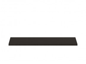 Полка ОРИОН для шкафа широкая, цвет Дуб Венге в Снежинске - snezhinsk.ok-mebel.com | фото 2