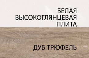 Полка/TYP 60, LINATE ,цвет белый/сонома трюфель в Снежинске - snezhinsk.ok-mebel.com | фото 5