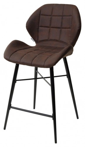 Полубарный стул MARCEL COWBOY-#800 темно-коричневый (H=65cm), ткань микрофибра М-City в Снежинске - snezhinsk.ok-mebel.com | фото